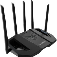 ASUS TUF Gaming BE6500 (TUF-BE6500) router wireless 2.5 Gigabit Ethernet Dual-band (2.4 GHz/5 GHz) Nero, Router di rete