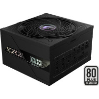 GIGABYTE AORUS ELITE P1000W ICE Alimentatore - PCIe 5.0, 80 PLUS Platinum, Design completamente modulare, Ventola da 120 mm, Com