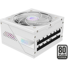 GIGABYTE AORUS ELITE P850W ICE Alimentatore - PCIe 5.0, 80 PLUS Platinum, Design completamente modulare, Ventola da 120 mm, Comp