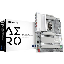 GIGABYTE Z890 AERO G Scheda Madre - Supporta CPU Intel Core Ultra (Serie 2), VRM a 16+1+2 fasi, fino a 8800MHz DDR5 (OC), 1xPCIe