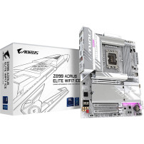 GIGABYTE Z890 AORUS ELITE WIFI7 ICE Scheda Madre - Supporta CPU Intel Core Ultra (Serie 2), VRM a 16+1+2 fasi, fino a 8800MHz DD