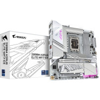 GIGABYTE Z890M AORUS ELITE WIFI7 ICE Scheda Madre - Supporta CPU Intel Core Ultra (Serie 2), VRM a 12+1+2 fasi, fino a 8800MHz D