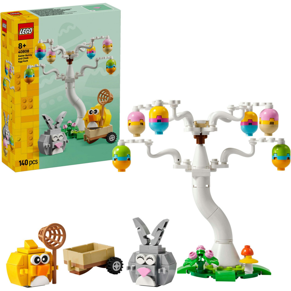 LEGO Coniglio pasquale e caccia alle uova di Pasqua, Giochi di costruzione