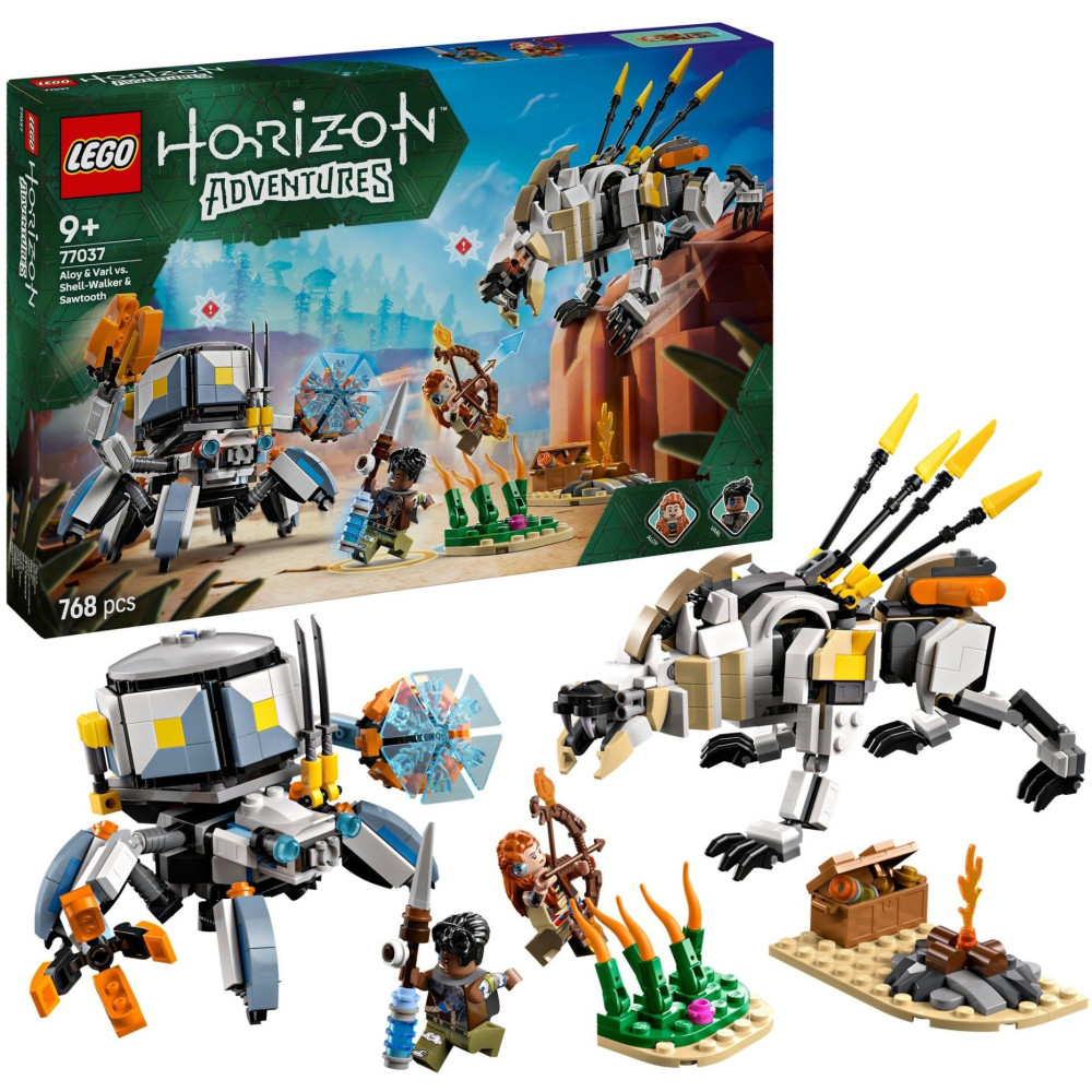 LEGO Horizon Aloy e Varl contro Arcapode e Secodonte, Giochi di costruzione