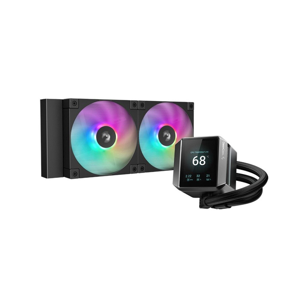 DeepCool MYSTIQUE 240 ARGB, Raffreddamento ad acqua