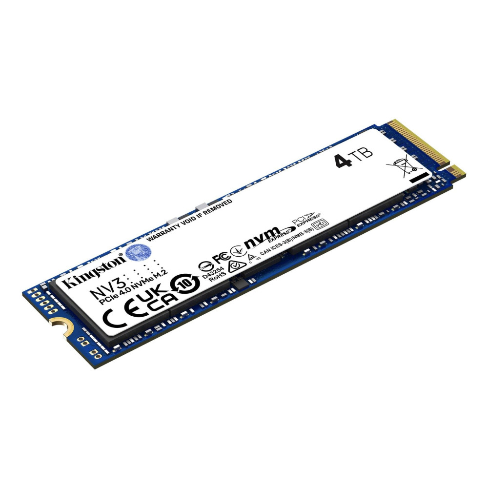 Kingston NV3 M.2 PCIe 4.0 NVMe 4TB SSD