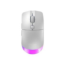 Cherry Xtrfy M50 - Mouse - ergonomico - ottico - 5 pulsanti - senza fili, cablato - 2,4 GHz, Bluetooth 5.2 - ricevitore wireless
