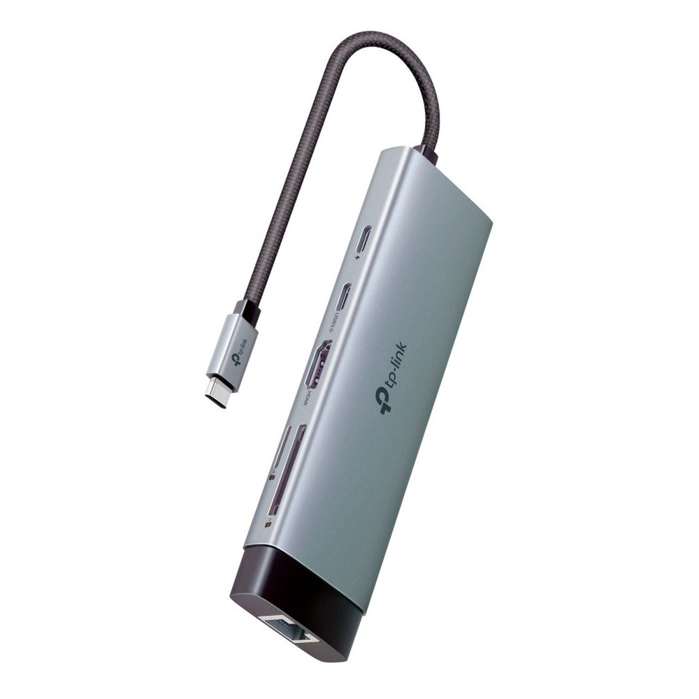 TP-Link UH9120C hub di interfaccia USB 3.2 Gen 1 (3.1 Gen 1) Type-C 5000 Mbit/s, Docking station