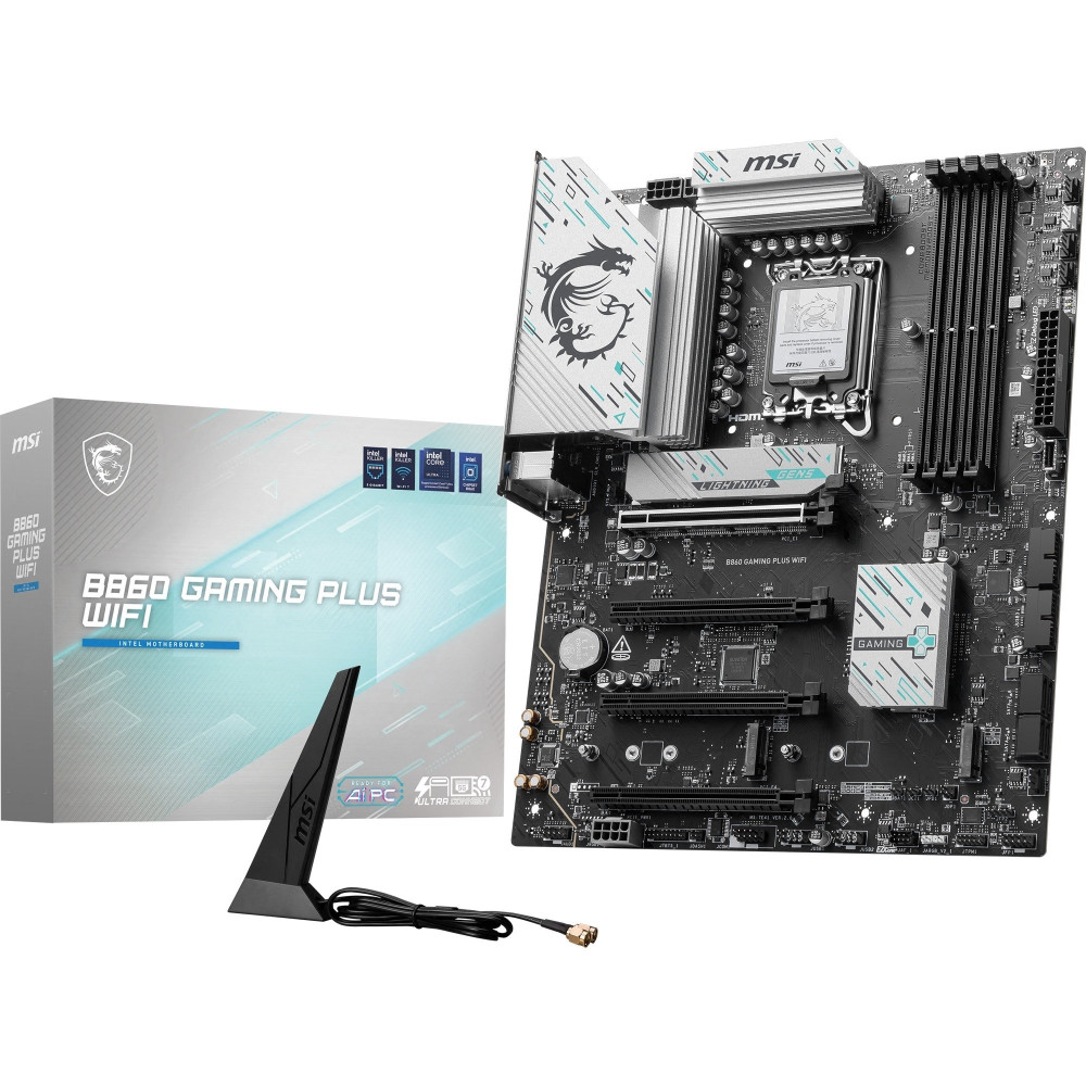 MSI B860 GAMING PLUS WIFI scheda madre Intel B860 LGA 1851 (Socket V1) ATX