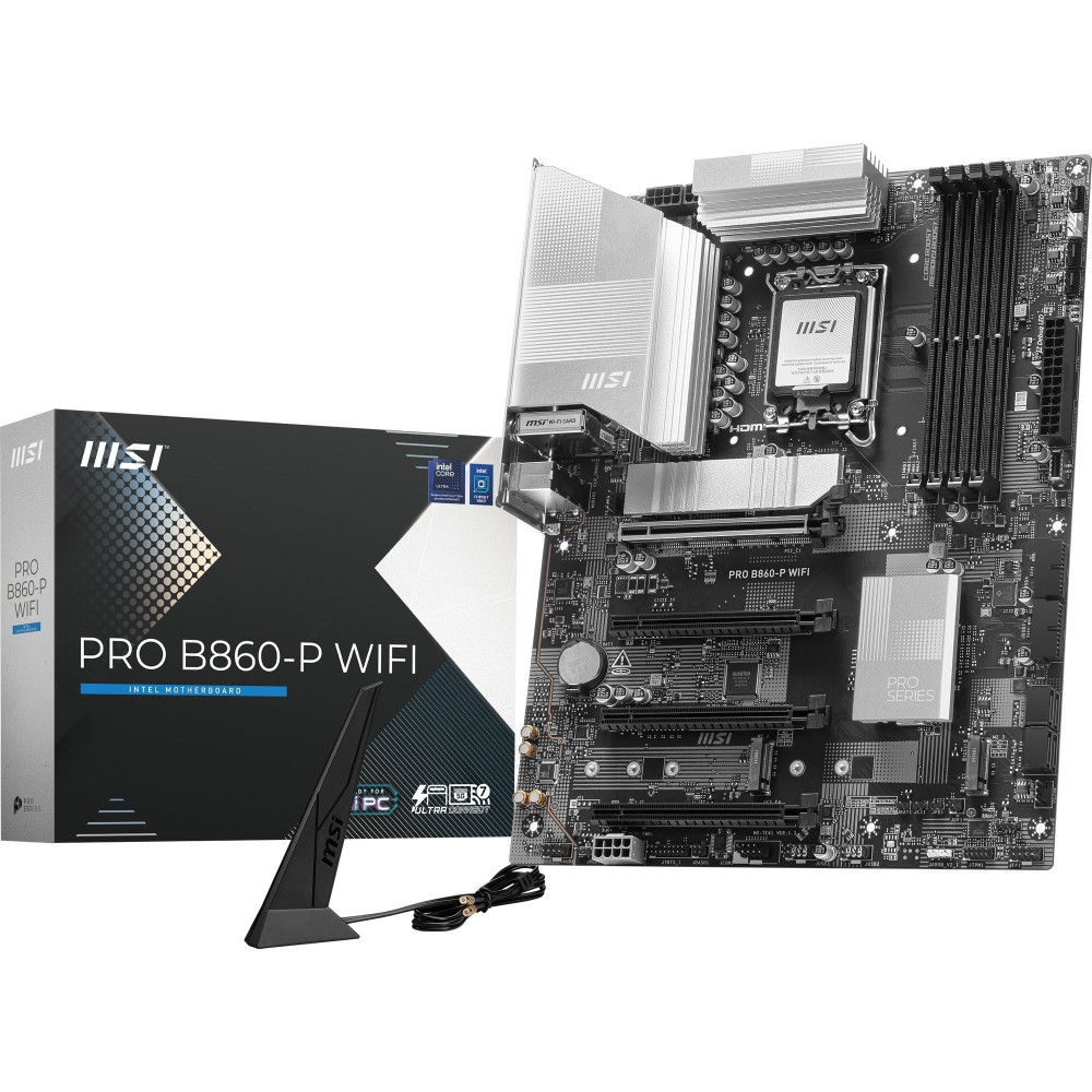 MSI PRO B860-P WIFI scheda madre Intel B860 LGA 1851 (Socket V1) ATX