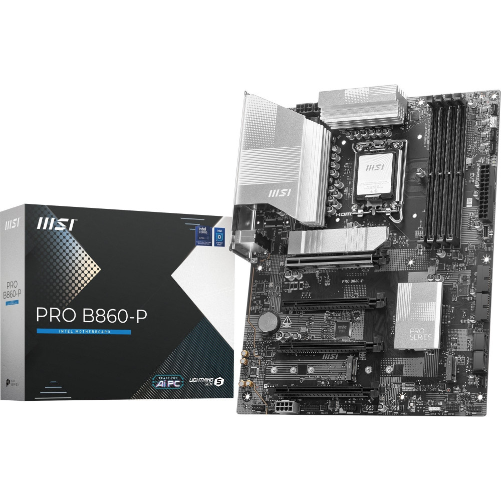 MSI PRO B860-P scheda madre Intel B860 LGA 1851 (Socket V1) ATX