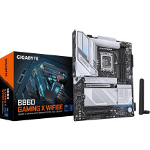 GIGABYTE B860 GAMING X WIFI6E Scheda madre - CPU Intel Core Ultra, VRM a 12+1+2+1 fasi, fino a 9066MHz DDR5, 1xPCIe 5.0 + 2xPCIe