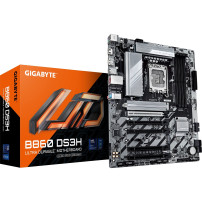 GIGABYTE B860 DS3H Scheda madre - CPU Intel Core Ultra, VRM a 8+1+2+2 fasi, fino a 9066MHz DDR5, 1xPCIe 5.0 + 1xPCIe 4.0 M.2, LA