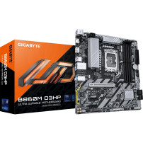 GIGABYTE B860M D3HP Scheda madre - CPU Intel Core Ultra, VRM a 4+1+2+1 fasi, fino a 9066MHz DDR5, 2xPCIe 4.0 M.2, LAN GbE, USB 3