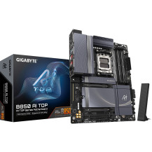 GIGABYTE B850 AI TOP Scheda Madre - Processori AMD Ryzen Serie 9000, 16+2+2 fasi VRM digitali, fino a 8600MHz DDR5 (OC), 2xPCIe 