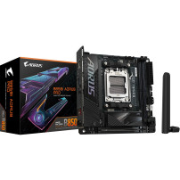 GIGABYTE B850I AORUS PRO Scheda Madre - Supporta processori AMD Ryzen Serie 9000, VRM digitale a 8+2+1 fasi, fino a 8400MHz DDR5
