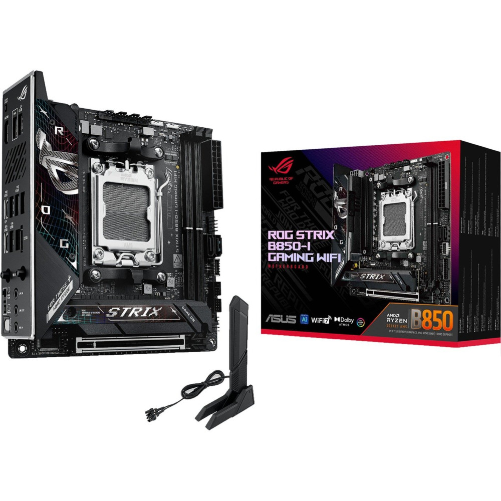 ASUS ROG STRIX B850-I GAMING WIFI AMD B850 Socket AM5 mini ITX, Scheda madre