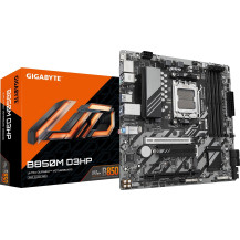 GIGABYTE B850M D3HP Scheda Madre - Processori AMD Ryzen Serie 9000, 5+2+2 fasi VRM digitali, fino a 8200MHz DDR5 (OC), 1xPCIe 5.