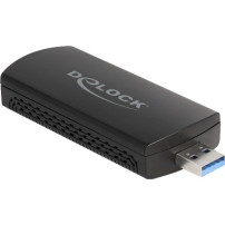 DeLOCK Adattatore USB WLAN Wi-Fi 6E Dualband AX5400 (2 x 2402 + 574 Mbps)