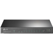 TP-Link TL-SG1210P switch di rete Non gestito Gigabit Ethernet (10/100/1000) Supporto Power over Ethernet (PoE) Grigio, Interrut