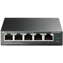 TP-Link TL-SG1005LP switch di rete Non gestito Gigabit Ethernet (10/100/1000) Supporto Power over Ethernet (PoE) Nero, Interrutt