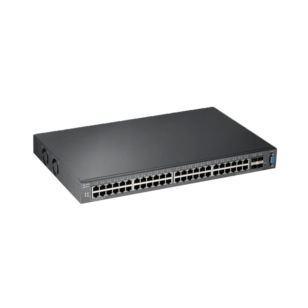 Zyxel XGS2210-52 Gestito L2 Gigabit Ethernet (10/100/1000) 1U Nero, Interruttore