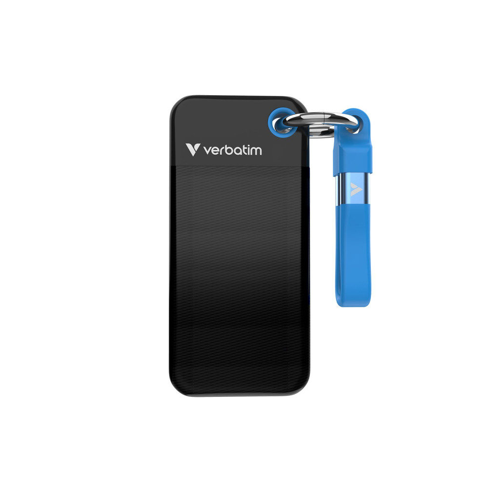 Verbatim Pocket - SSD - 2 TB - Chiave portachiavi con connettore USB - esterno (trasportabile)