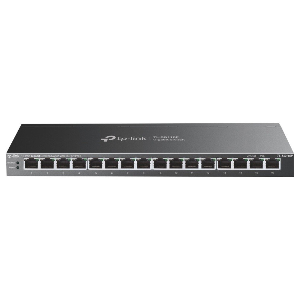 TP-Link TL-SG116P, Interruttore