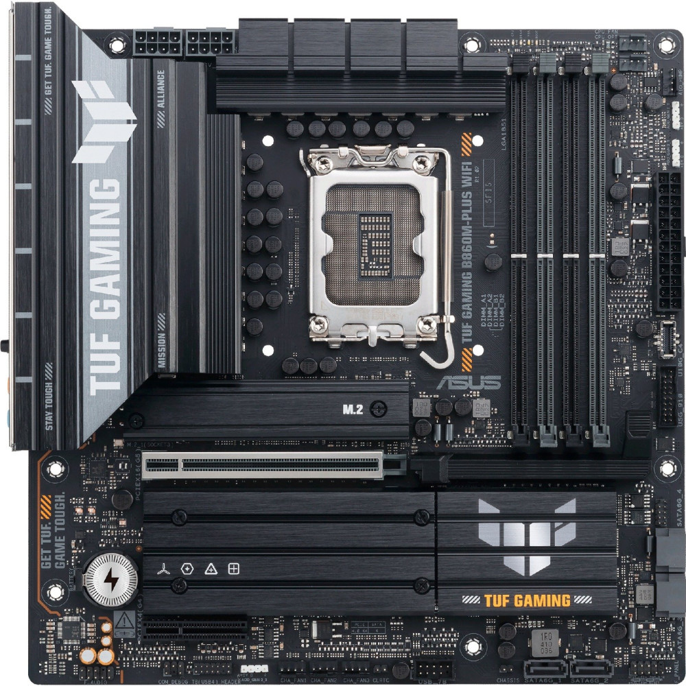 ASUS TUF GAMING B860M-PLUS WIFI Intel B860 LGA 1851 (Socket V1) micro ATX, Scheda madre