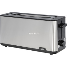 Braun HT 1610 8 1030 W Nero, Acciaio inox, Tostapane