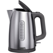 Braun WK 1500 GY bollitore elettrico 1,7 L 2200 W Grigio, Acciaio inox
