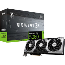 MSI VENTUS GeForce RTX5080 16G 3X OC NVIDIA GeForce RTX 5080 16 GB GDDR7, Scheda grafica