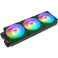 Thermaltake Ventola di raffreddamento per PC CT120 EX Reverse ARGB Sync Racing Green
