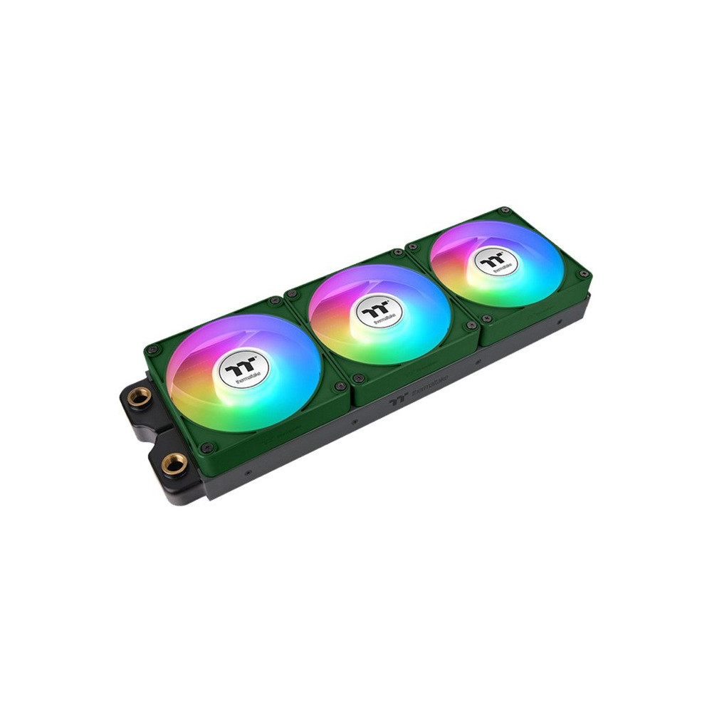 Thermaltake Ventola di raffreddamento per PC CT140 EX Reverse ARGB Sync Racing Green