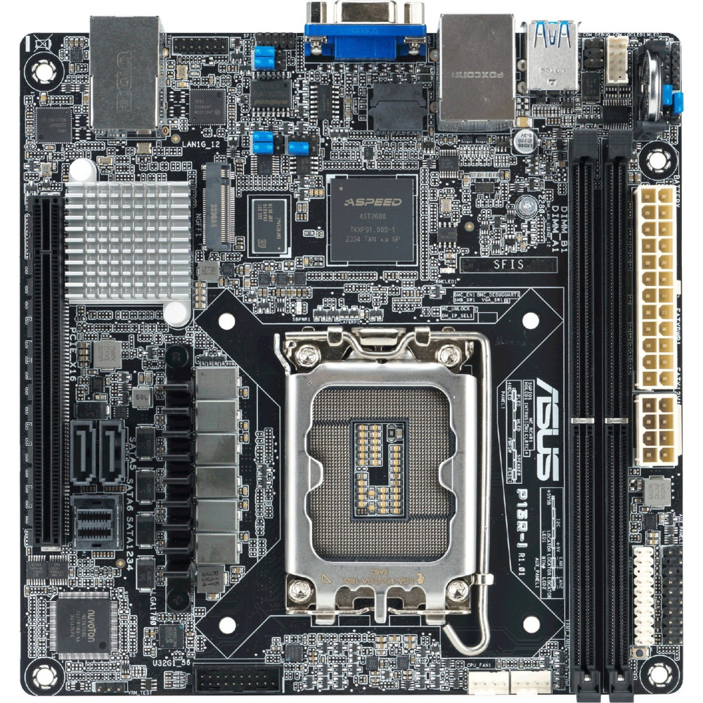 ASUS P13R-I Intel C262 LGA 1700 mini ITX, Scheda madre