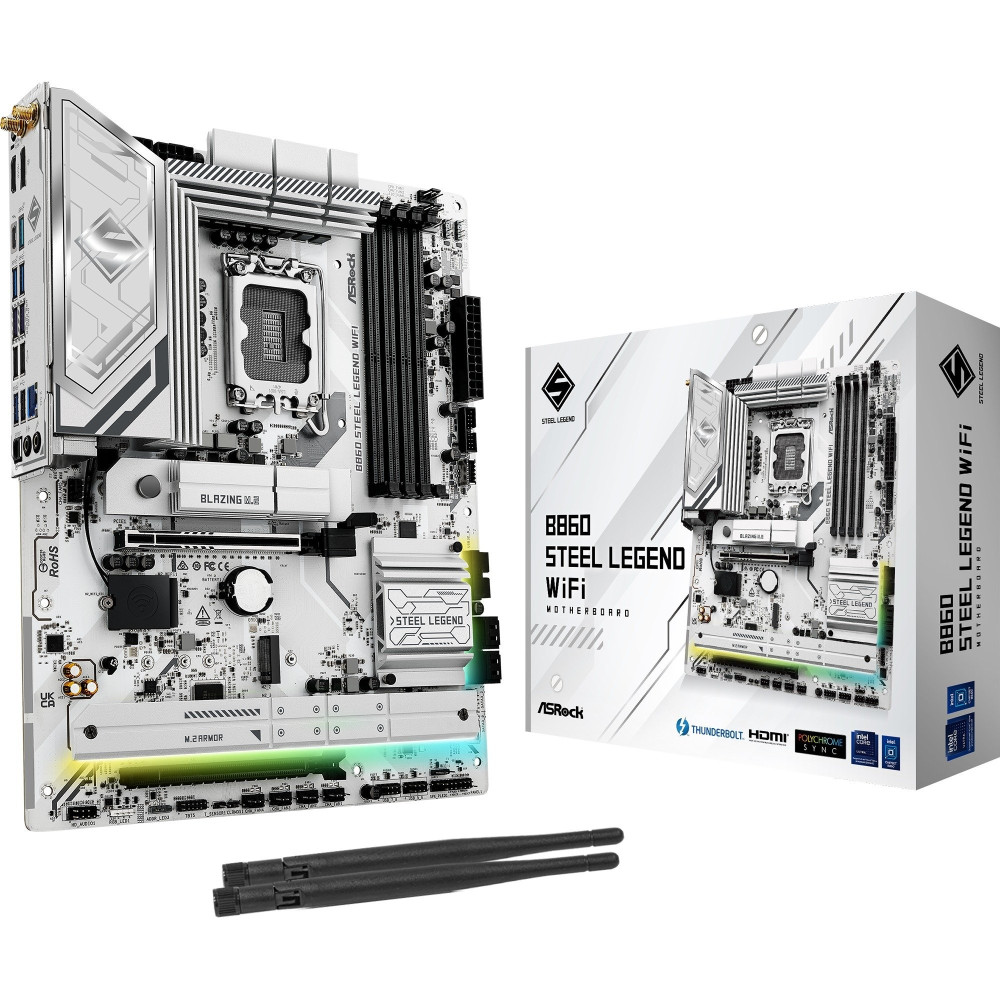 ASRock B860 Steel Legend WiFi, Scheda madre