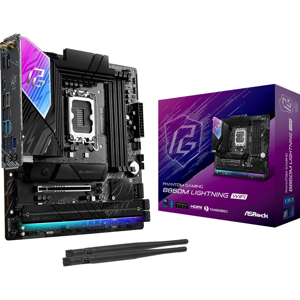 ASRock B860M Lightning WiFi, Scheda madre
