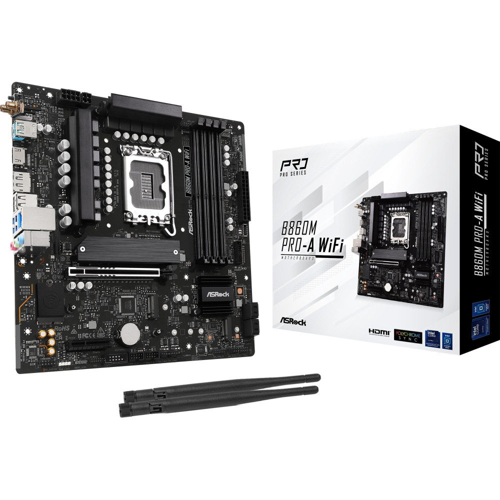 ASRock B860M Pro-A WiFi, Scheda madre