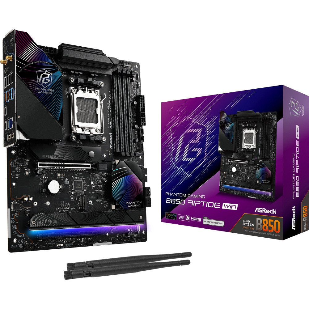 ASRock B850 Riptide WiFi, Scheda madre