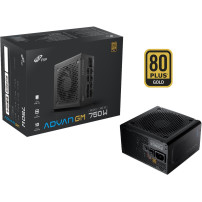 FSP ADVAN-750GM alimentatore per computer 750 W 20+4 pin ATX ATX Nero, Alimentatore PC
