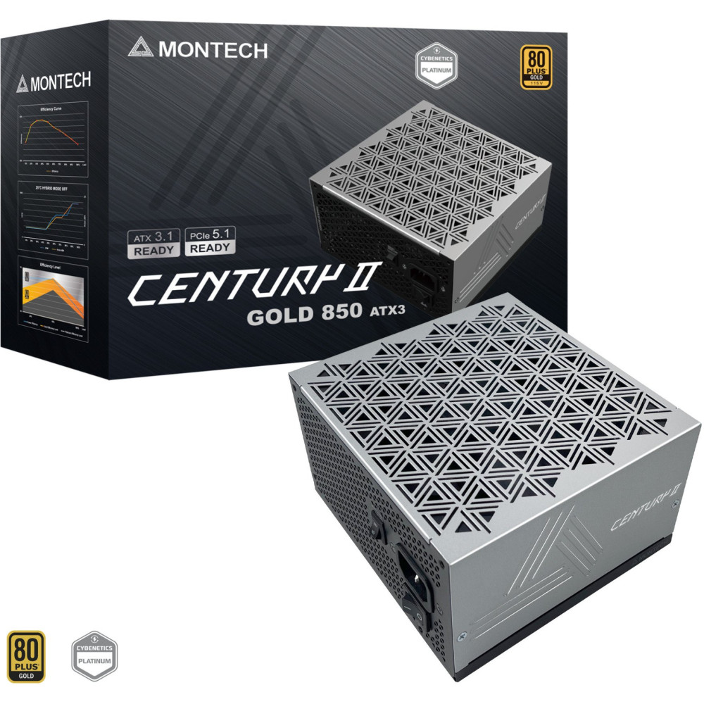 Montech CENTURY II 850, Alimentatore PC