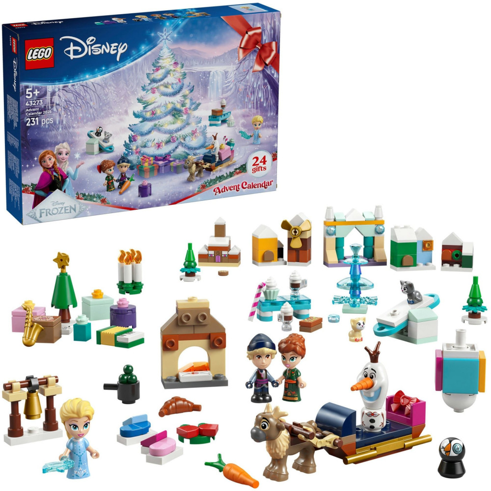 LEGO Disney Princess Calendario dell’Avvento 2025, Giochi di costruzione
