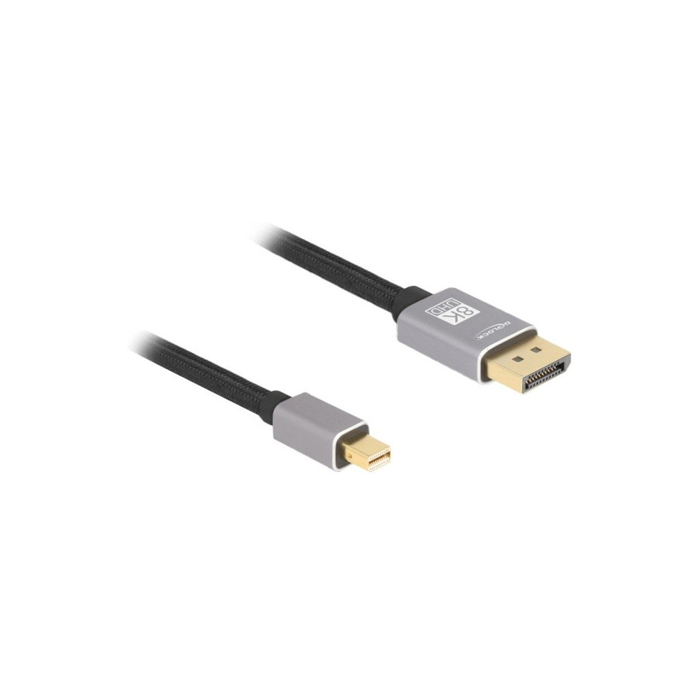 DeLOCK Cavo Mini DisplayPort > DisplayPort 1.4, 8K con HDR