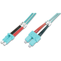 Digitus Cavo patch in fibra ottica, duplex, connettore LC > SC, multimode OM3