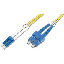 Digitus Cavo patch LWL, duplex, connettore LC > SC, singlemode OS2