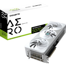 GIGABYTE GeForce RTX 5070 Ti AERO OC 16G Scheda Grafica - 16GB GDDR7, 256 bit, PCI-E 5.0, 2588 MHz Core Clock, 3 x DP 2.1a, 1 x 