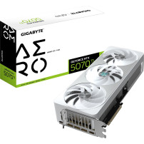 GIGABYTE GeForce RTX 5070 Ti AERO OC 16G Scheda Grafica - 16GB GDDR7, 256 bit, PCI-E 5.0, 2588 MHz Core Clock, 3 x DP 2.1a, 1 x 