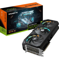 GIGABYTE GeForce RTX 5070 Ti GAMING OC 16G Scheda Grafica - 16GB GDDR7, 256 bit, PCI-E 5.0, 2588 MHz Core Clock, 3 x DP 2.1a, 1 