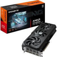 GIGABYTE Radeon RX 9070 XT GAMING OC 16G Scheda Grafica - 16 GB GDDR6, 256 bit, PCI-E 5.0, 3060 MHz Frequenza Base, 2 x DisplayP