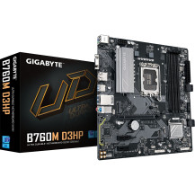 GIGABYTE B760M D3HP Scheda Madre - CPU Intel Core di 14ª Generazione, VRM 4+1+1 fasi, fino a 5600 MHz DDR5, 2xPCIe 4.0 M.2, LAN 